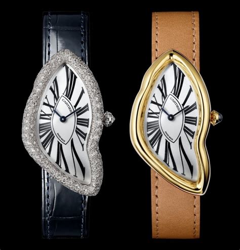 cartier crash watch dupe|cartier crash watch retail price.